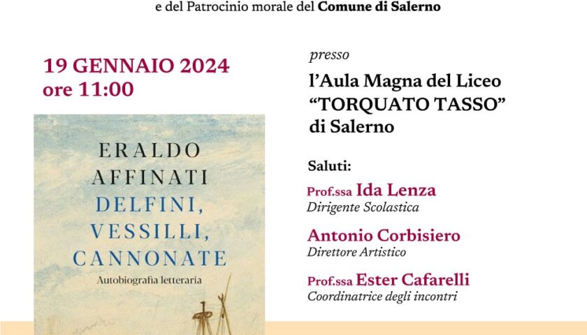 Terza edizione della rassegna culturale “Voci del mediterraneo”: ospite Eraldo Affinati