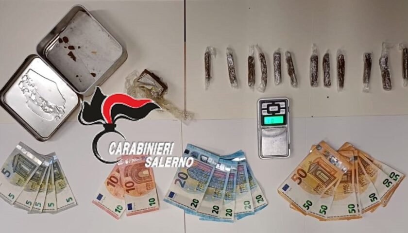 Scoperto con oltre 80 grammi di droga, un 56enne non può soggiornare a Scafati