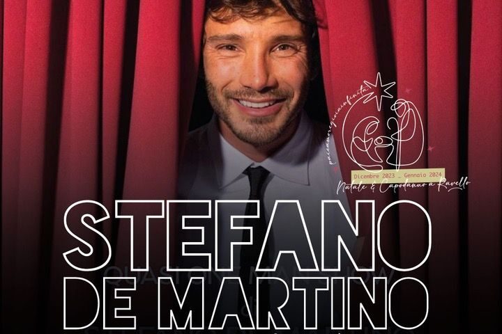 Stefano De Martino a Ravello  con lo spettacolo “Meglio stasera”