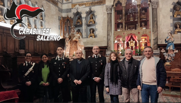Amalfi, carabinieri per il sociale: donazione alla Caritas
