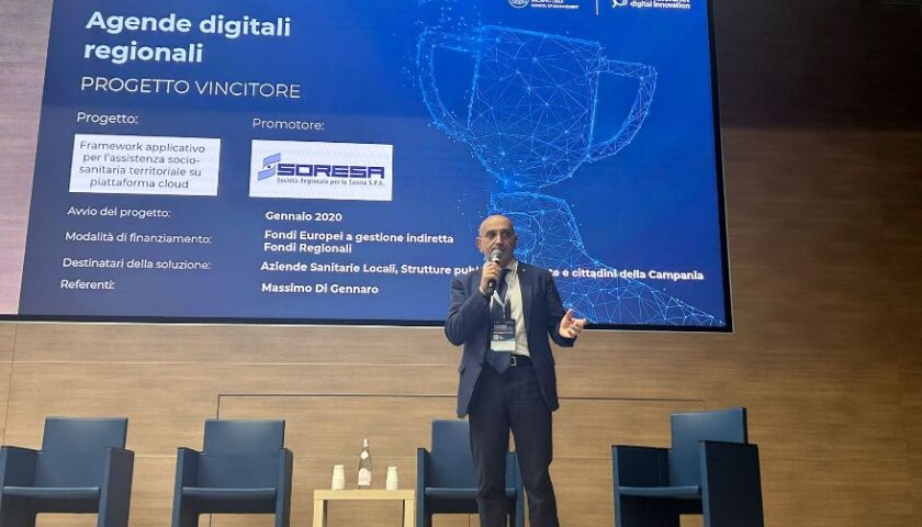 Digitalizzazione, a Soresa il Premio Agenda Digitale