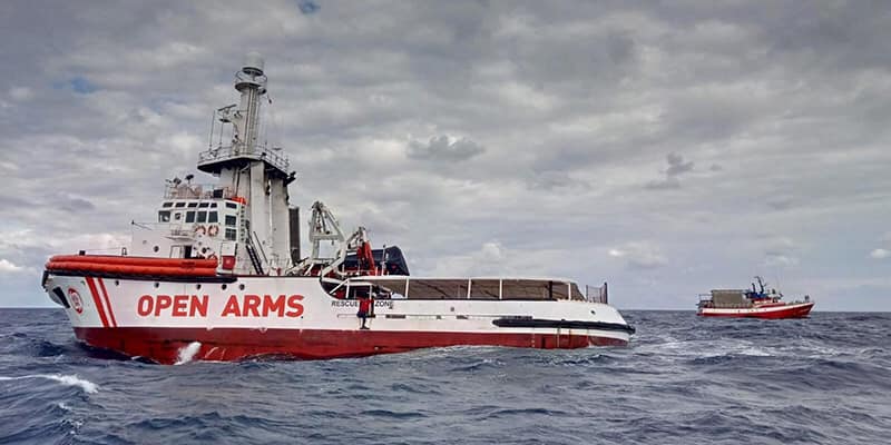 Sbarco a Salerno: in arrivo per stasera la Open Arms con 60 migranti