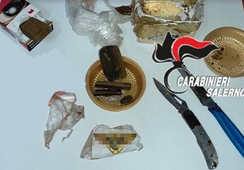 San Marzano sul Sarno, trovato con 30 grammi di droga: arrestato 60enne