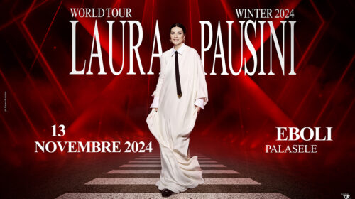 Annunciate oggi le nuove date del tour invernale di Laura Pausini, ecco quando verrà al Palasele di Eboli