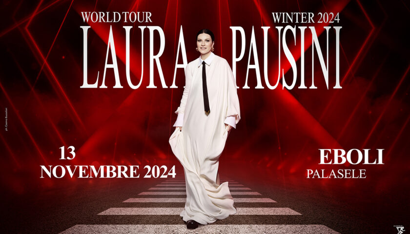 Annunciate oggi le nuove date del tour invernale di Laura Pausini, ecco quando verrà al Palasele di Eboli