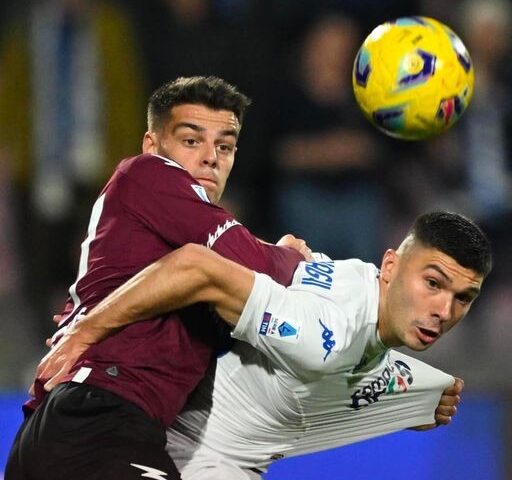 L’Empoli dell’ex Nicola affonda la Salernitana