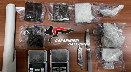 Pastena, preso spacciatore 16enne alla ‘Ciampa di cavallo’ durante perquisizione: era in possesso di hashish