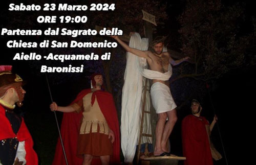 Baronissi, il 23 marzo via Crucis per le strade di Aiello e Acquamela