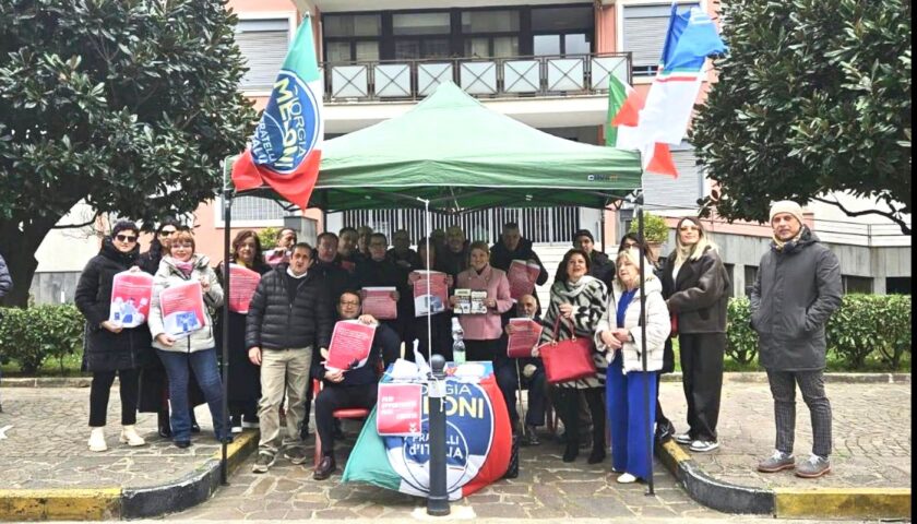 Fratelli d’Italia-Nocera Superiore, in piazza per illustrare i provvedimenti approvati dal Governo Meloni