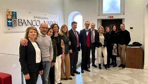 Fondazione Carisal, una delegazione in visita all’Archivio Storico del Banco di Napoli