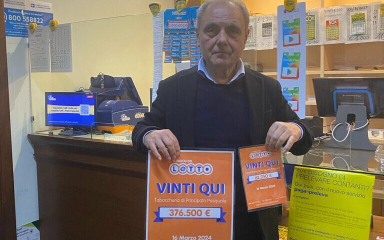 Maxi vincita con il lotto a Bellizzi