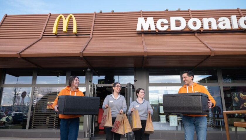 McDonald’s e Fondazione Ronald McDonald donano 630 pasti caldi a settimana a chi è in difficoltà