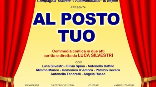 Al Teatro Arbostella, ad aprile, “Al posto Tuo”: l’avvincente e divertente spettacolo di Luca Silvestri