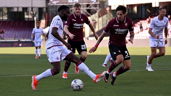 Fiorentina a segno nel finale, Salernitana ancora battuta