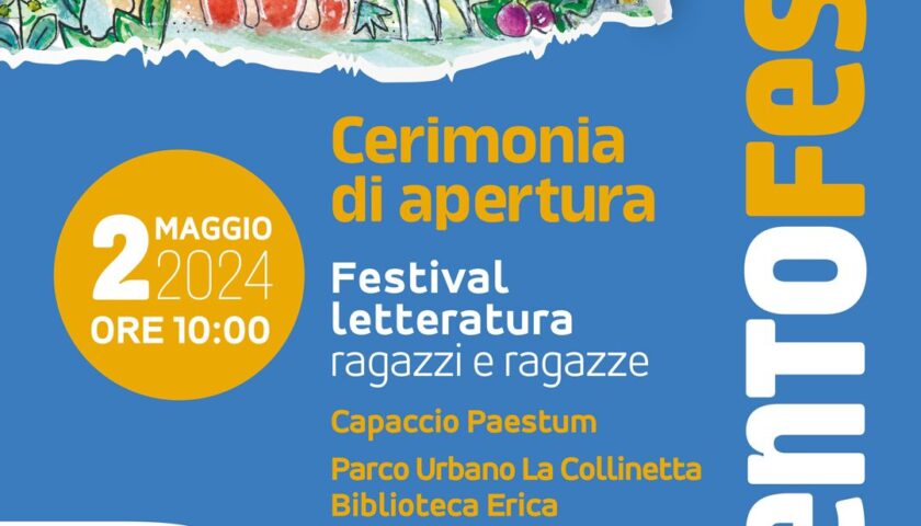 A Capaccio Paestum l’edizione “zero” del Cilento Festival Letteratura ragazzi e ragazze