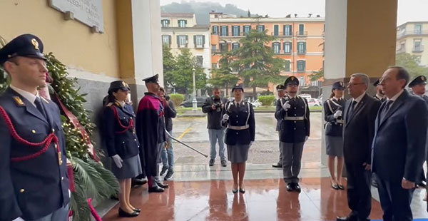 Salerno, la Polizia festeggia il 172esimo anniversario dalla nascita