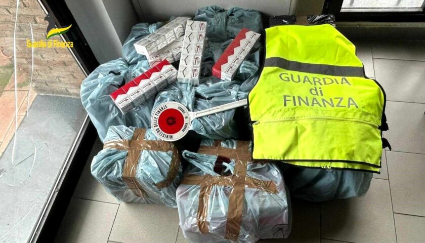 Contrabbando a Scafati, nei guai dopo essere stato trovato con 40 chili di tabacchi