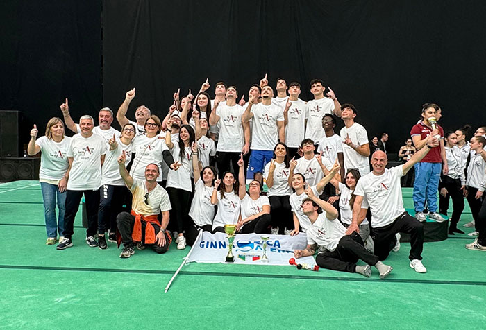 Ginnastica Salerno, Campioni. I complimenti del sindaco