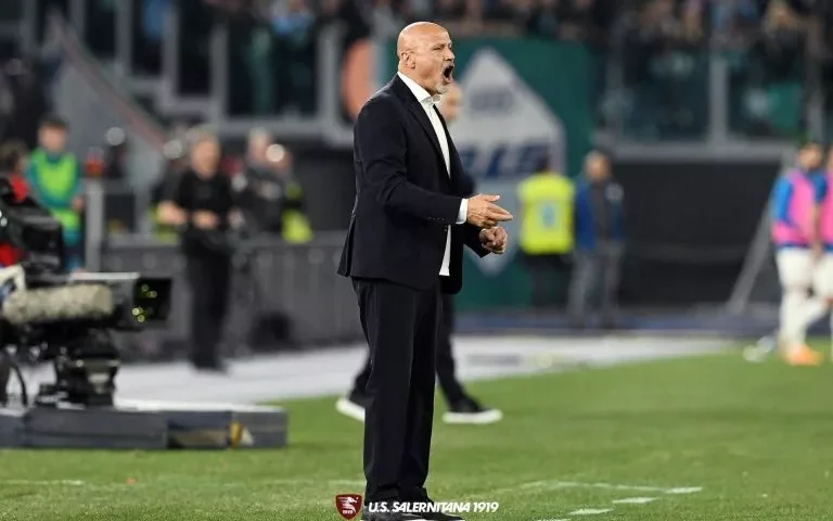 Salernitana, Colantuono: contro la Lazio ci siamo fatti gol da soli