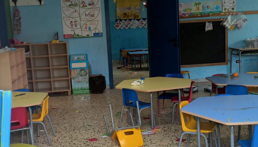 Nocera Inferiore, atti vandalici alla scuola per l’Infanzia dei Cicalesi: attività didattiche sospese