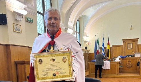 DARIO VASSALLO NOMINATO “CAVALIERE TEMPLARE” PER AMORE DELLA LEGALITÀ E DELLA GIUSTIZIA