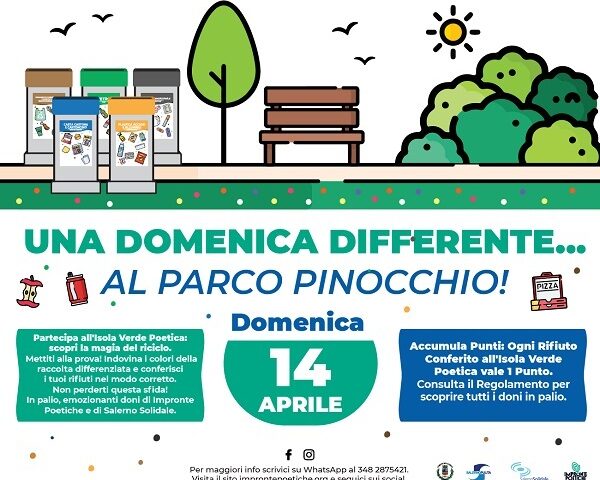 Salerno, al Parco Pinocchio domenica ritorna la Paper Week