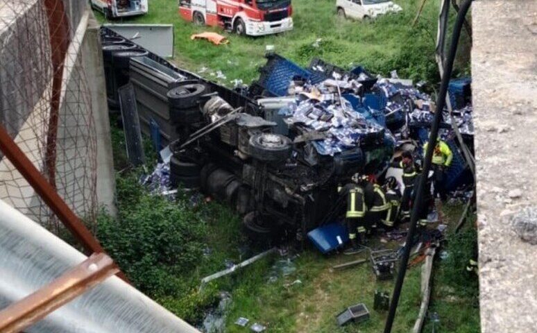 Incidente sulla Fondo Valle Sele, un ferito grave trasferito in eliambulanza al Ruggi di Salerno