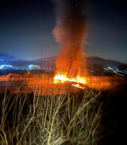 Sarno, in fiamme azienda agricola biologica: si indaga