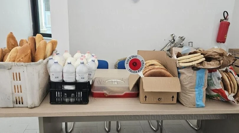 Eboli, trasportava pane e latte in condizioni precarie: denunciato e multato