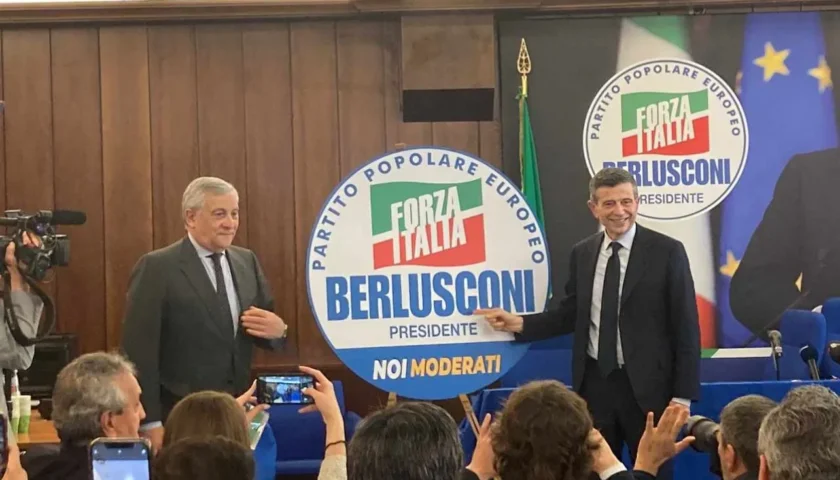 Noi Moderati/Forza Italia, consegnata la lista dei 18 candidati per le Europee collegio Sud