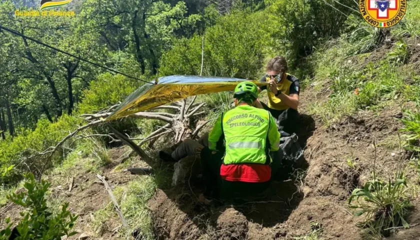 Disperso in montagna, salvato 75enne cercatore di asparagi di Roccapiemonte