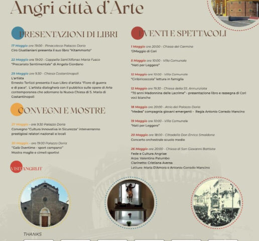 Parte il Maggio dei Monumenti – Angri Città d’Arte