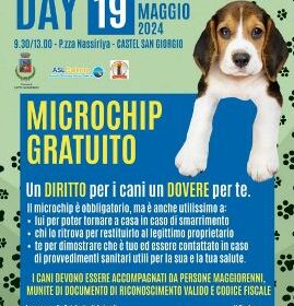 A Castel San Giorgio arriva il Microchip day