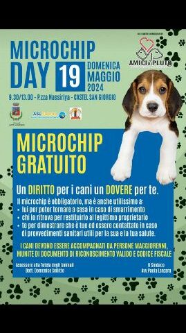A Castel San Giorgio arriva il Microchip day