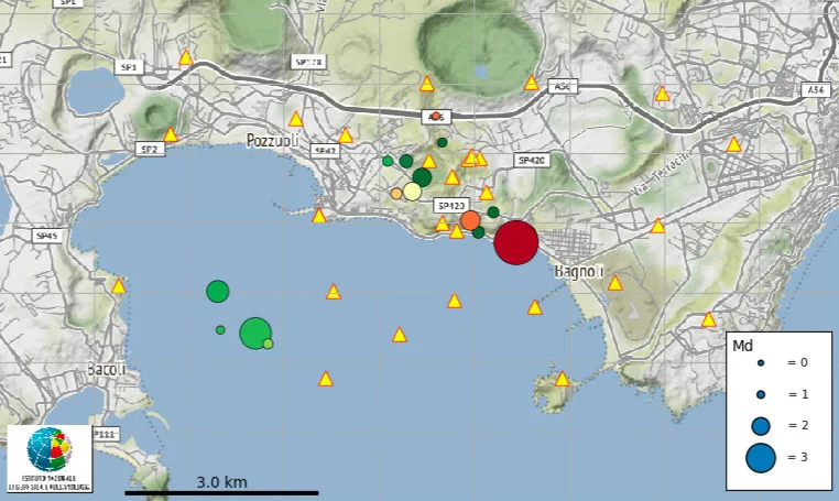 BRADISISMO AI CAMPI FLEGREI, INIZIATE VERIFICHE TECNICHE DI AGIBILITÀ 