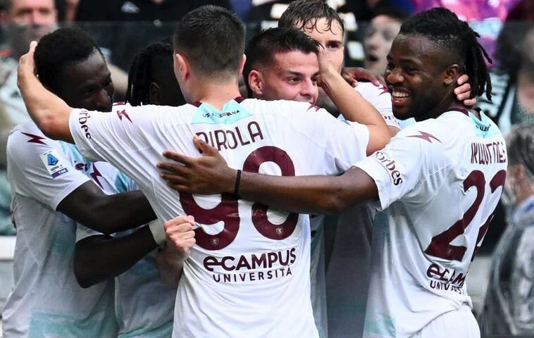 La Salernitana sfiora il colpo, la Juventus pareggia nel finale