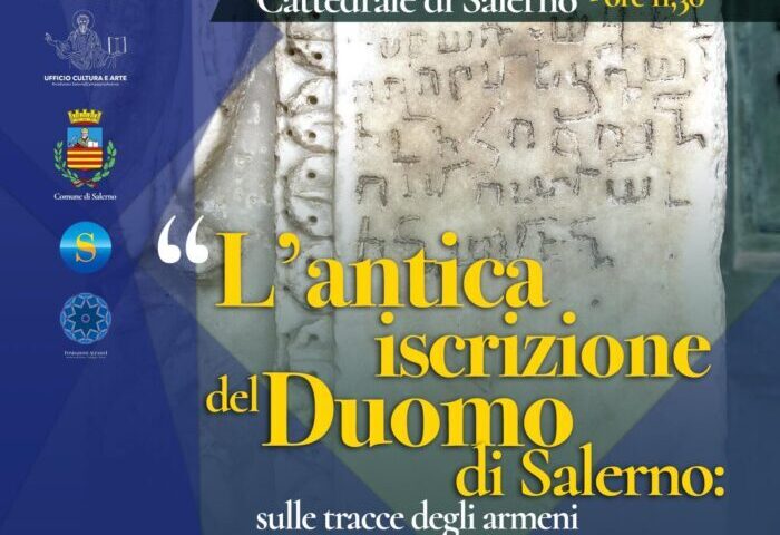 DUOMO DI SALERNO, INIZIATIVA SULLE TRACCE DEGLI ARMENI
