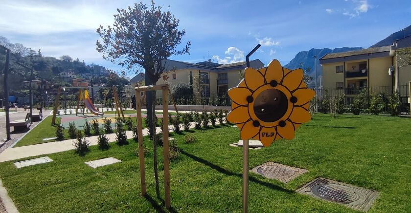 Cava de’ Tirreni, a Santa Lucia inaugurazione del parco urbano inclusivo “Giovanni Vitaliano”
