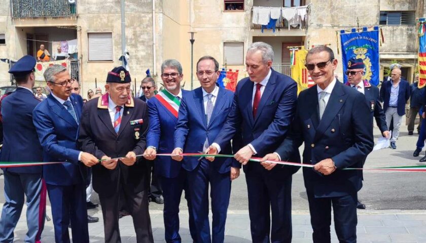 INAUGURATO A CAVA DE’ TIRRENI IL PARCO GIOVANNI VITALIANO