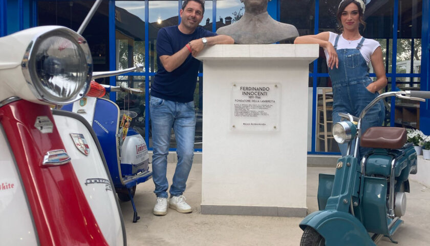 Le telecamere della trasmissione Rai “Camper In Viaggio” hanno raggiunto il Museo della Lambretta