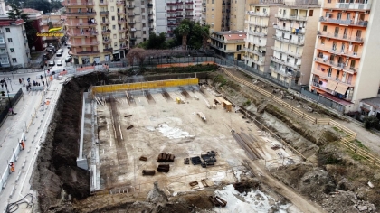 Angri, dissequestrato il cantiere di corso Italia