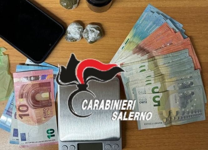 Maiori, arresto pusher trovato con hashish e cocaina