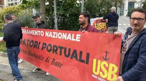 Vertenza Porto di Salerno, la guerra dell’Usb contro lo sfruttamento