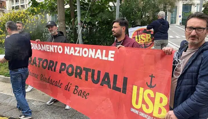 Vertenza Porto di Salerno, la guerra dell’Usb contro lo sfruttamento