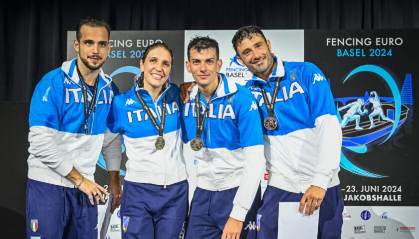 EUROPEI SCHERMA A BASILEA, MERAVIGLIE AZZURRE: ARIANNA ERRIGO E MICHELE GALLO CAMPIONI D’EUROPA