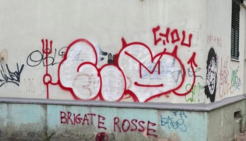 SALERNO. IANNONE (FDI): “A PIAZZA VITTIME DEL TERRORISMO RIAPPARE LA SCRITTA DELLE BRIGATE ROSSE”
