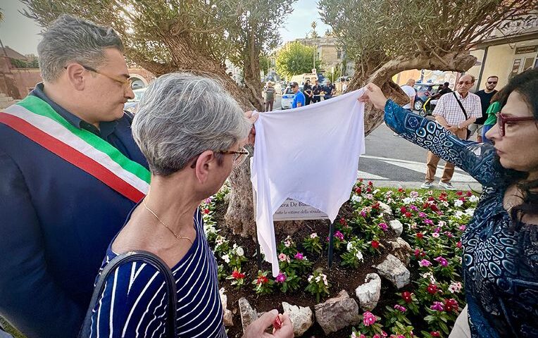 Sarno non dimentica. Un’aiuola in memoria di Anna, Piera e tutte le vittime della Strada