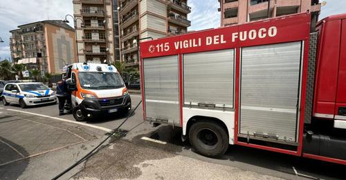 Forno in cortocircuito, scoppia un incendio in una casa di Nocera Inferiore