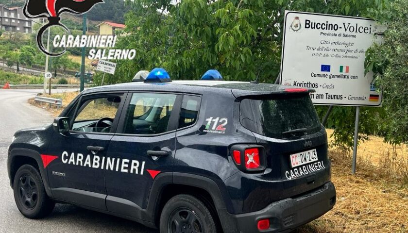 Buccino, arresto pusher trovato con la cocaina