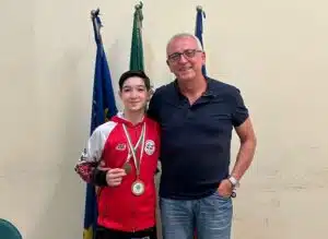 Karate, relazione d’eccezione al Comune di Salerno per il piccolo campione Enrico Marchetti